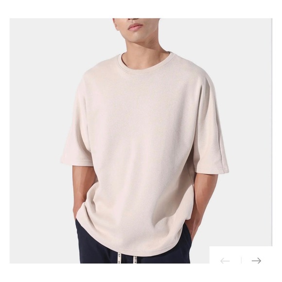 Kidoriman Other - KIDÕRIMAN Oba Oversized Shirt – Beige – Size Medium